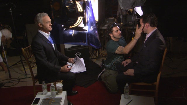 Mark Owen and Scott Pelley 