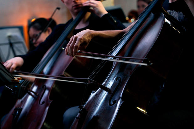 Multi-Story Orchestra Perform In Peckham musical performance concert 