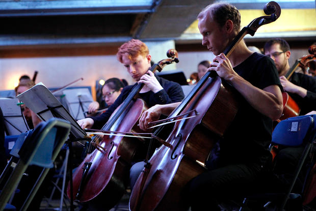 musical performance concert Multi-Story Orchestra Perform In Peckham 