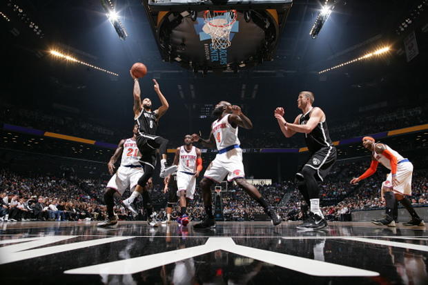 New York Knicks v Brooklyn Nets 