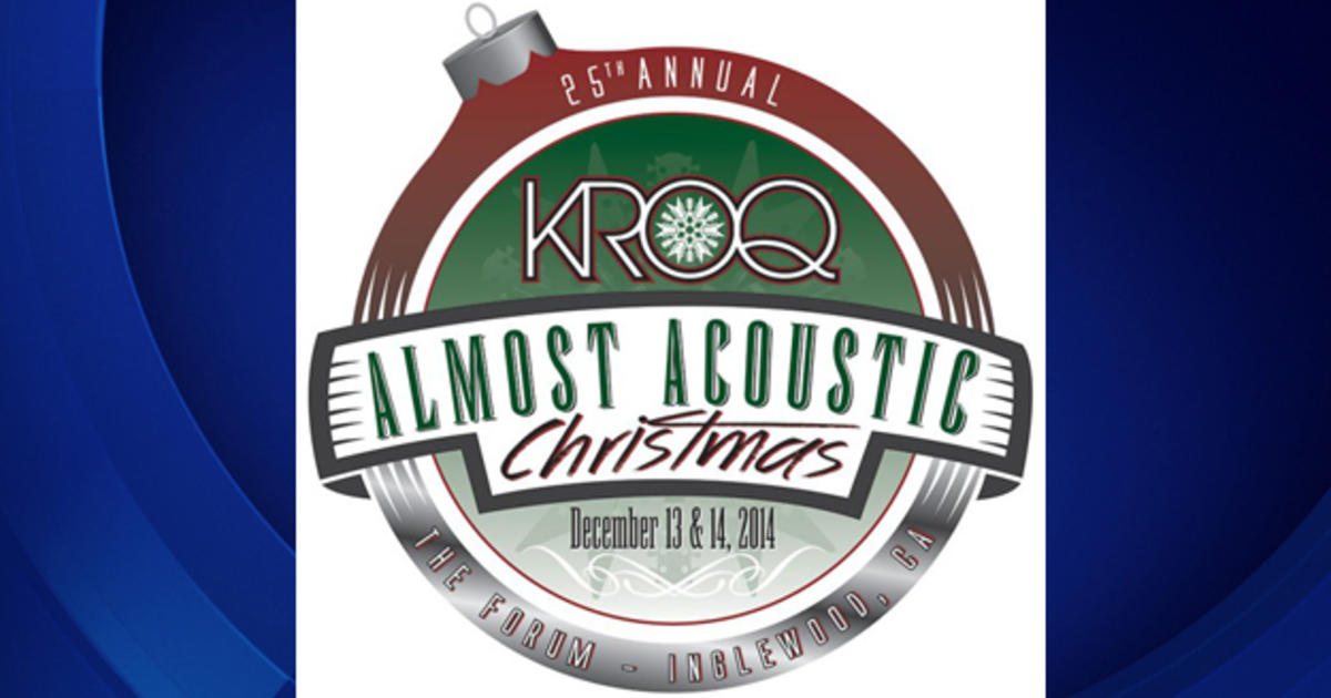 25th Annual KROQ Almost Acoustic Christmas Lineup & Event Details CBS