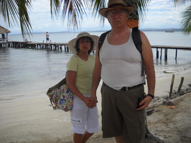 Jim and Lillian Faust arrive in Panama 