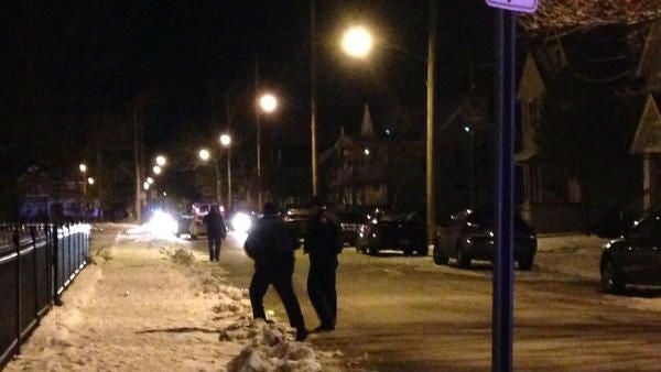 Police in Cleveland say a pregnant woman, her unborn child, two teenagers and a 60-year-old man were shot to death Nov. 21, 2014, on the city's east side. 
