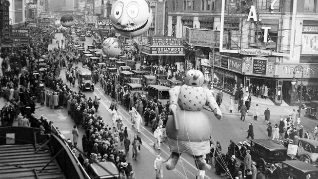 Macy's Thanksgiving Day Parade through the years 