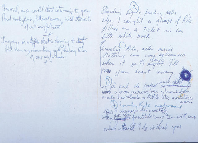 The Beatles – Lovely Rita Lyrics