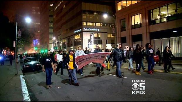 Oakland Eric Garner Protests 