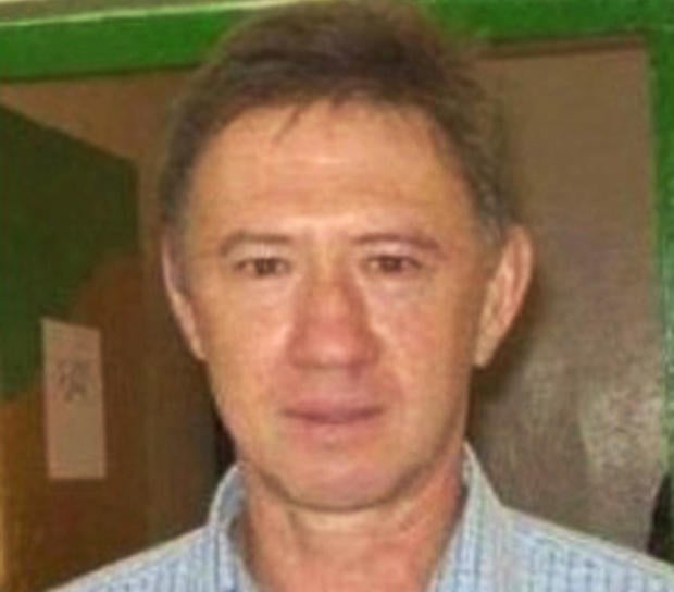 South African Pierre Korkie, a teacher who was held captive by Al Qaeda in the Arabian Peninsula, or AQAP, in Yemen is seen in this undated picture provided by the Korkie family. 