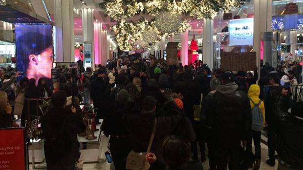 Protesters At Macy's 