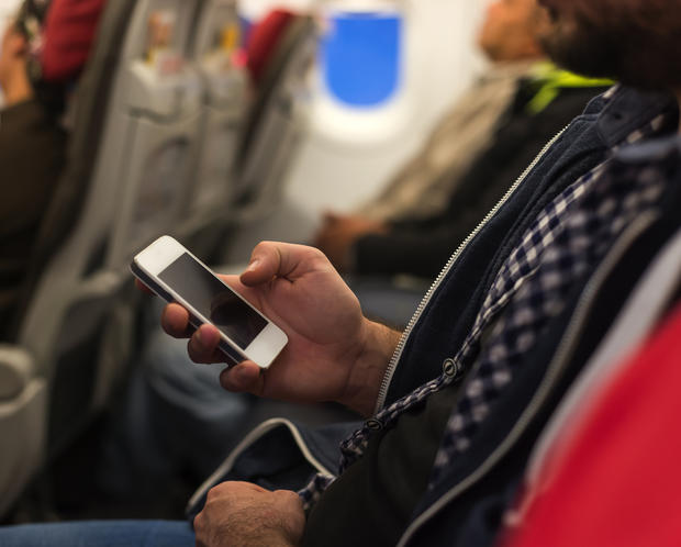 airplane seat travel iphone 