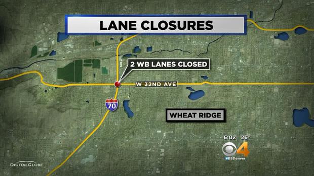 Map wheat ridge interstate 70 32nd avenue bridge 