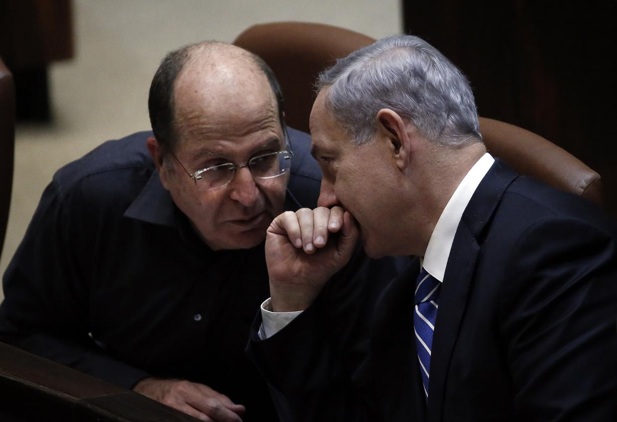 Israel Defense Minister Moshe Yaalon Resigns Benjamin Netanyahu ...