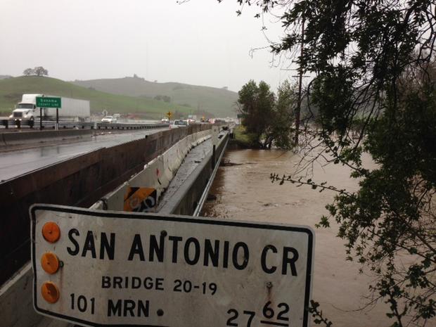 2 San Antonio Creek at Highway 101 North, December 11th, 2014 image 