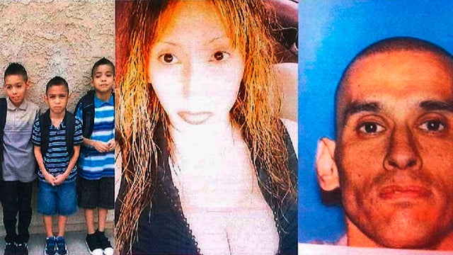 Combination photo released by Montebello, California Police Department shows the Perez family, missing from their Montebello home since December 5, 2014: Daniel and Erica Perez, a couple with a troubled and violent marriage, and their four sons, Jordan, 1 