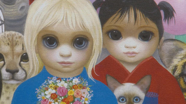The "Big Eyes" paintings of Margaret Keane 