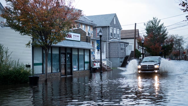 Sandy flooding 
