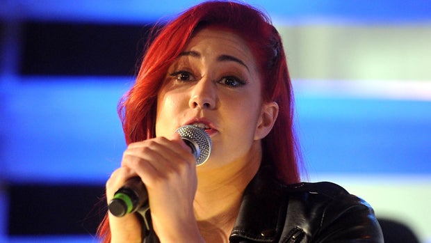 Nikki Williams performs during the MTV, VH1, CMT & LOGO 2013 O Music Awards June 19, 2013, in New York City. 