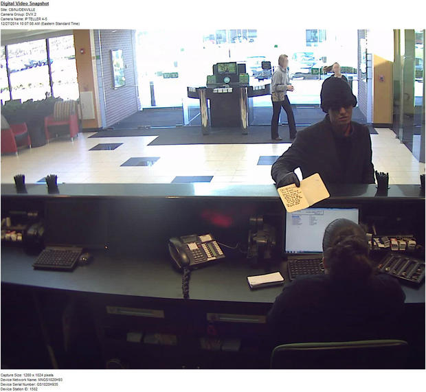 Denville Bank Robbery Suspect 