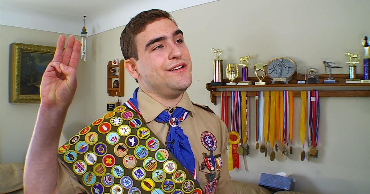 Local Boy Scout Earns All 139 Merit Badges Cbs Minnesota 9919