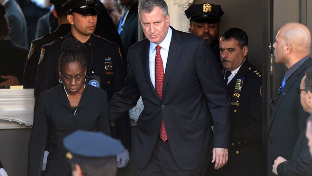 Bill de Blasio Chirlane McCray 
