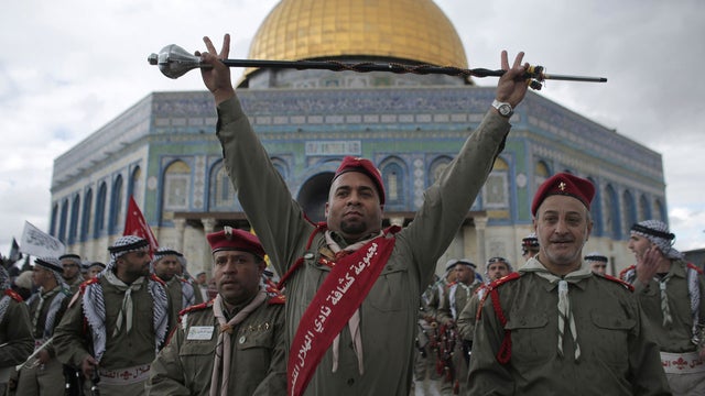 palestinians Dome of the Rock 