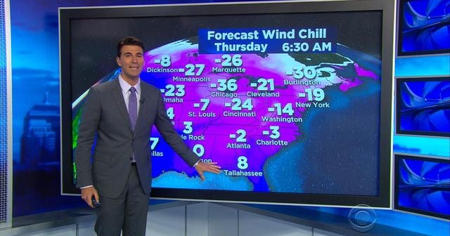 Forecast: Freezing temperatures to continue - CBS News