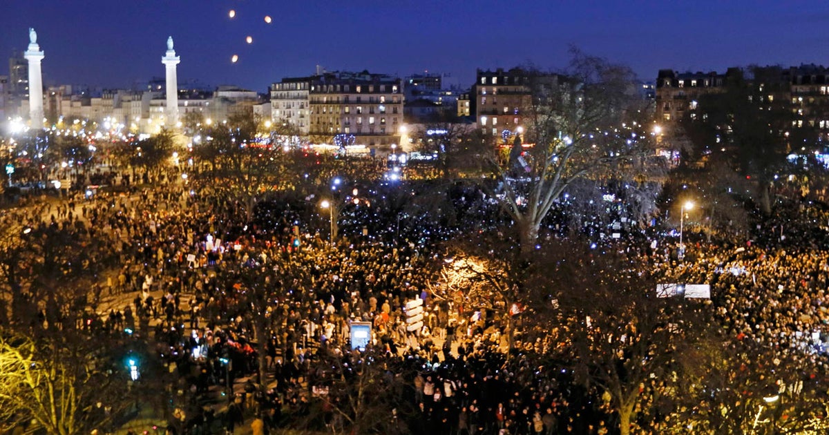 Charlie Hebdo attack: France says 3.7 million attend unity rallies ...