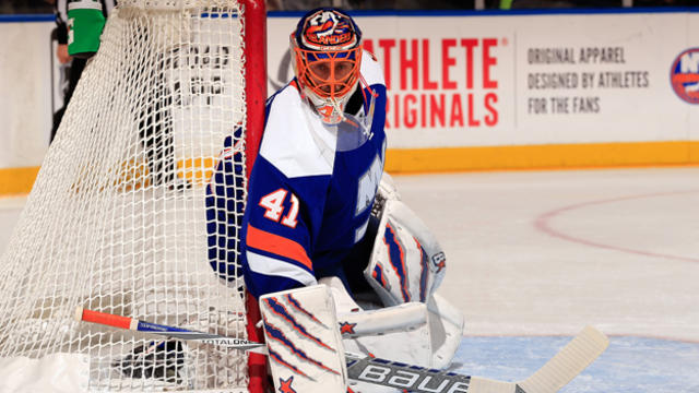 Jaroslav Halak's new Islanders mask : r/hockey