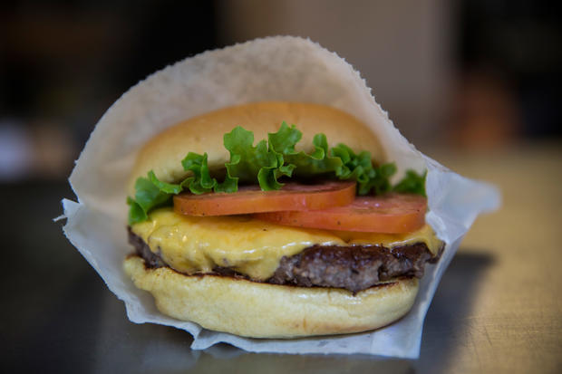 WINS ICONIC FOOD: Shake Shack Burger 