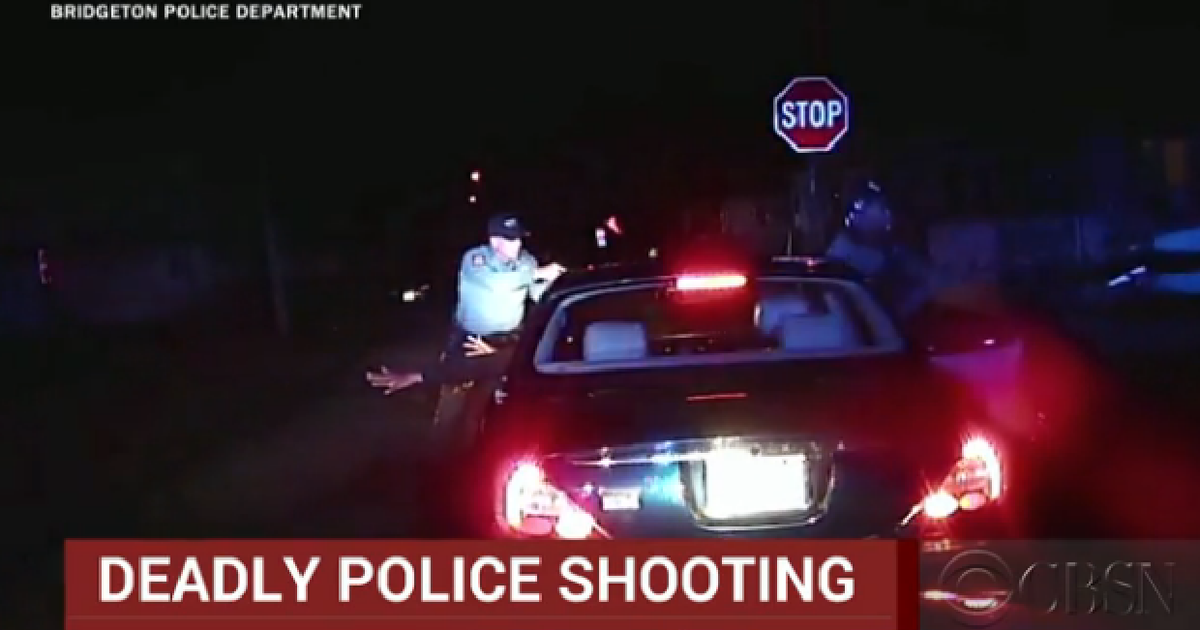 VIDEO Man shot dead by New Jersey police had hands raised CBS News