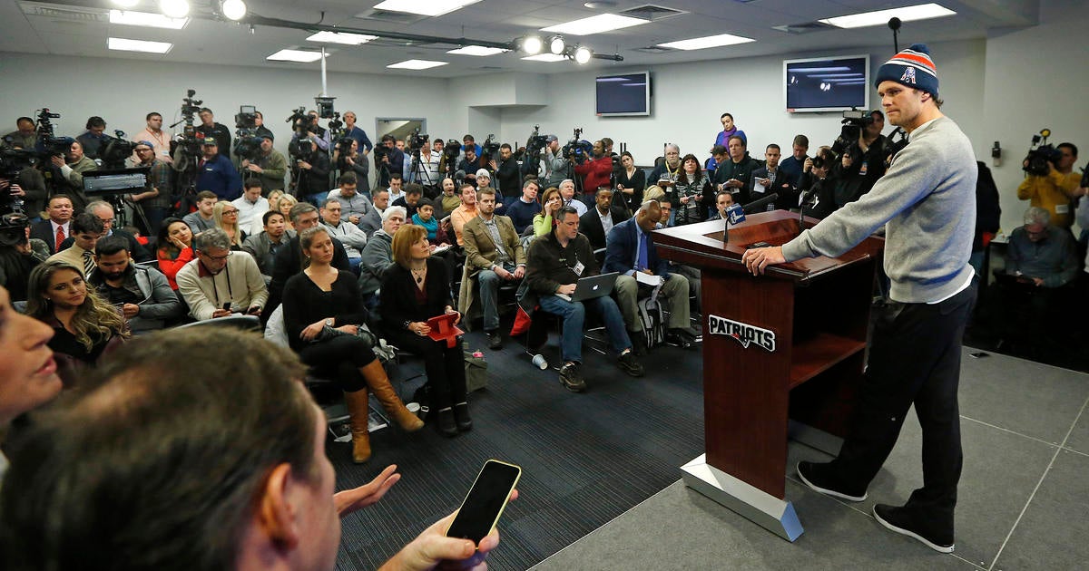 Footballs "were Perfect" Before NFL Playoff Game, Say Tom Brady - CBS News