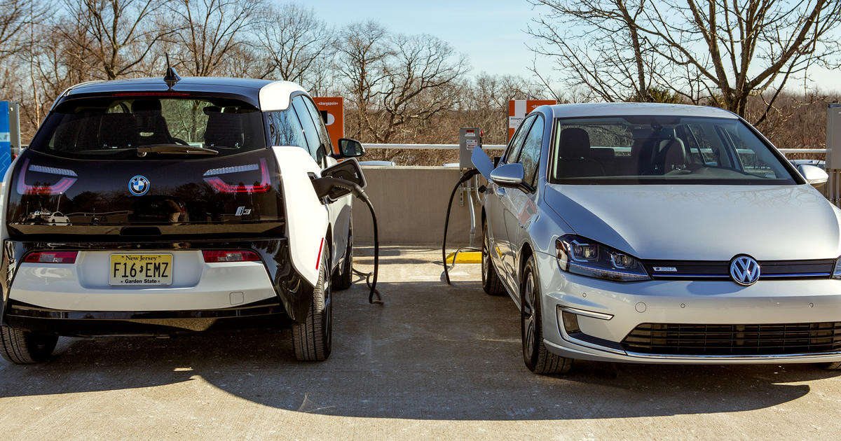 BMW, Volkswagen team up to build electric car charging stations - CBS News