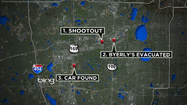 St. Louis Park, Edina, Police Incident Map 