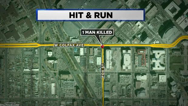COLFAX HIT AND RUN map 