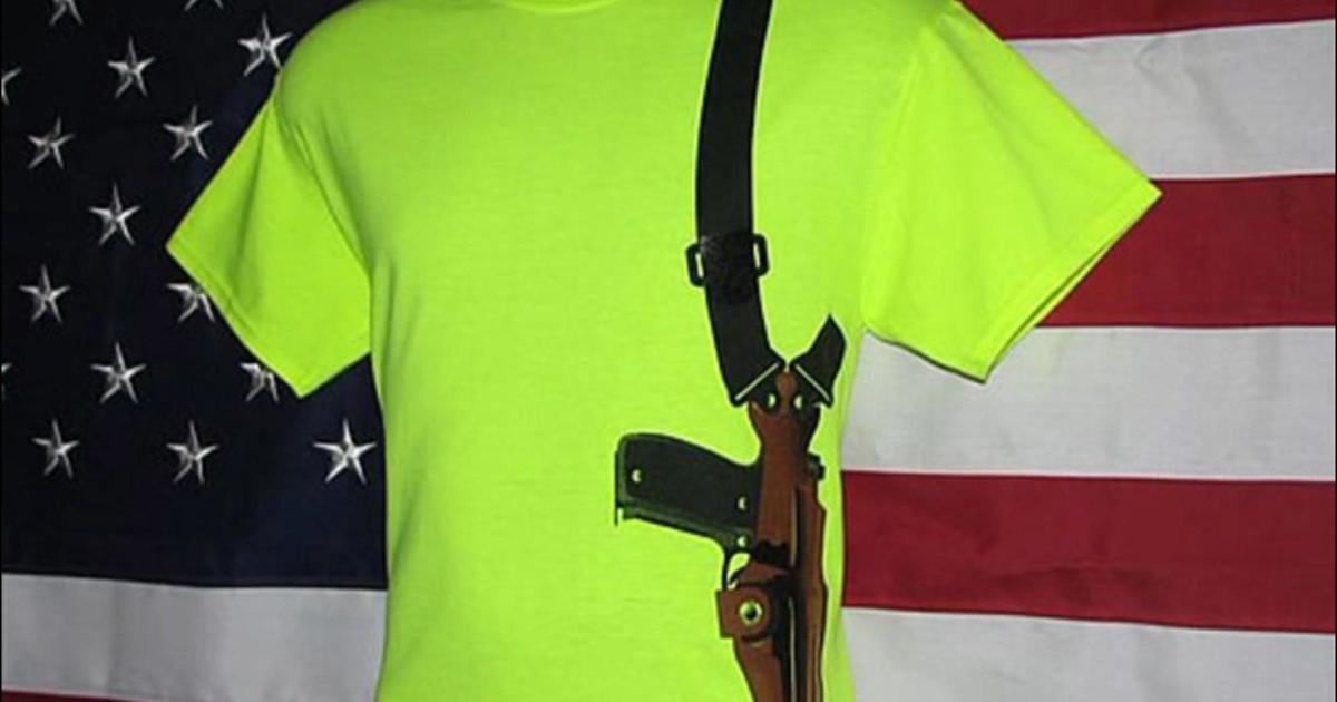 Colorado Man's Realistic Gun Shirts Come With A Warning