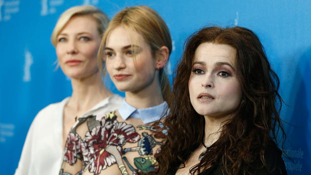 Cate Blanchette, Lily James and Helena Bonham Carter (Photo by Andreas Rentz/Getty Images) 