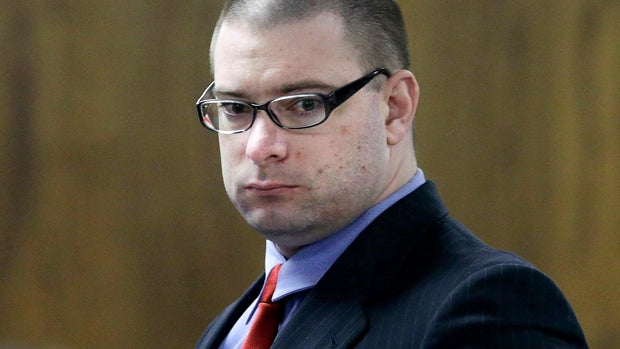 Former Marine Eddie Ray Routh enters the courtroom after a break during his capital murder trial in Stephenville, Texas, Feb. 19, 2015. 