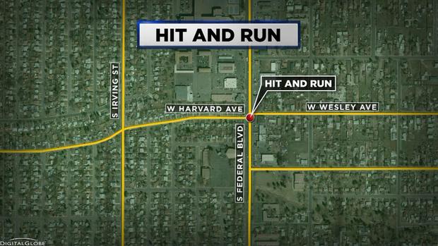 FEDERAL FATAL HIT AND RUN map 