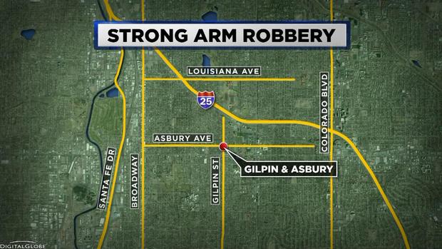 DU ROBBERY MAP 