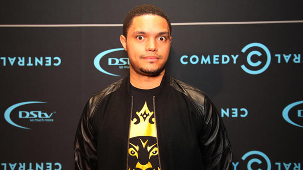 Trevor Noah attends the Comedy Central Roast of Steve Hofmeyer at the Lyric Theatre, Gold Reef City on September 11, 2012 in Johannesburg, South Africa. (Photo by Justin Barlow/Gallo Images/Getty Images) 