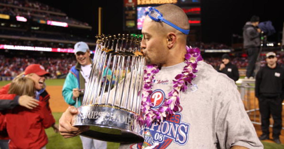 An entertaining 2008 Phillies win and a visit with Shane Victorino's