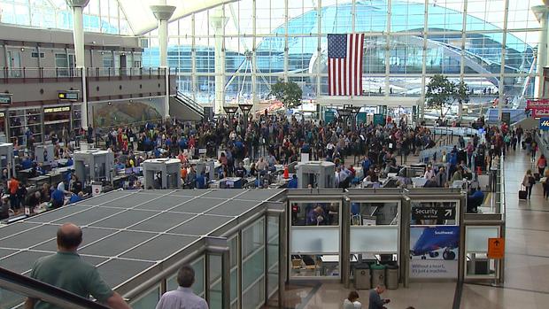 DIA Denver International Airport Security TSA Screening 