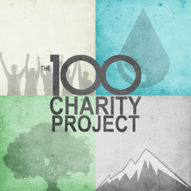 The 100 Charity Project - credit the100charityproject dot tumblr dot com 