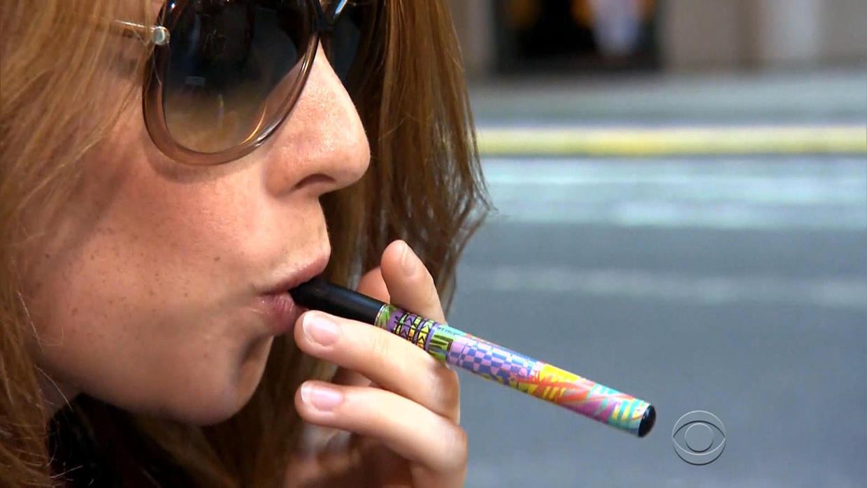Cdc Reveals Alarming News About Teen E Cigarette Use Cbs News 