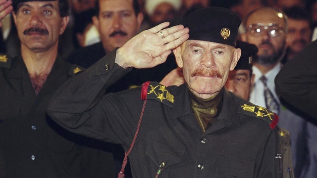 Former former Ba'ath Party official and deputy to deposed Iraqi president Saddam Hussein, Izzat al-Douri 