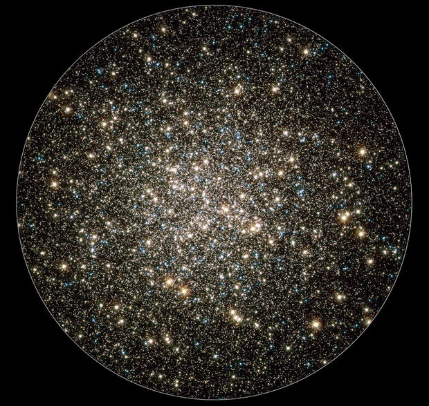Hubble ACS/WFPC2 Image of Globular Cluster M13 