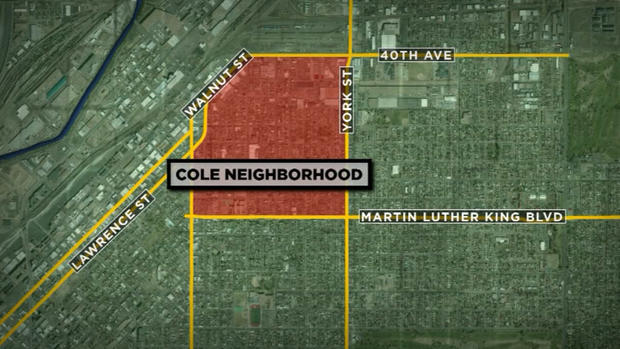Cole Neighborhood map 
