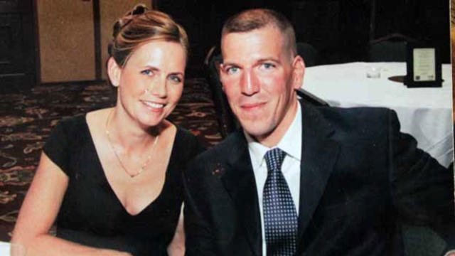 ​Beth O'Rourke and husband Brendan Patrick O'Rourke are seen in an undated photo. 