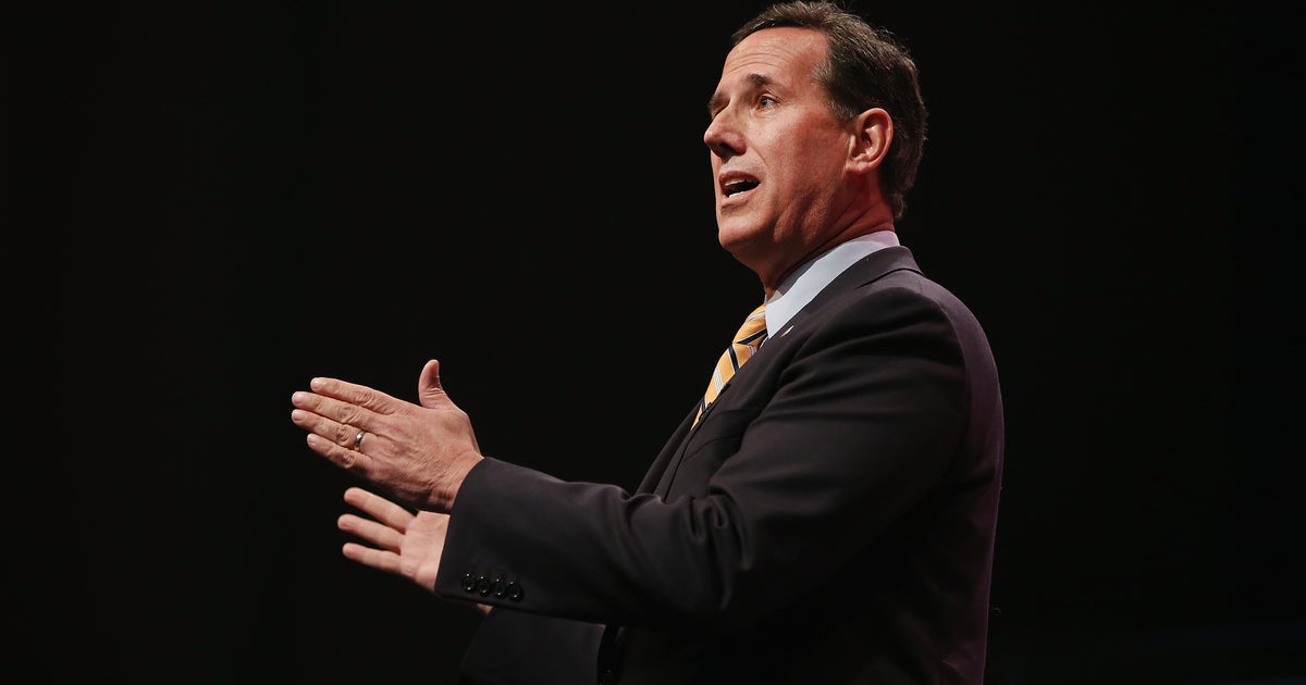 Rick Santorum on Bruce Jenner "If he says he's a woman, then he's a(00)