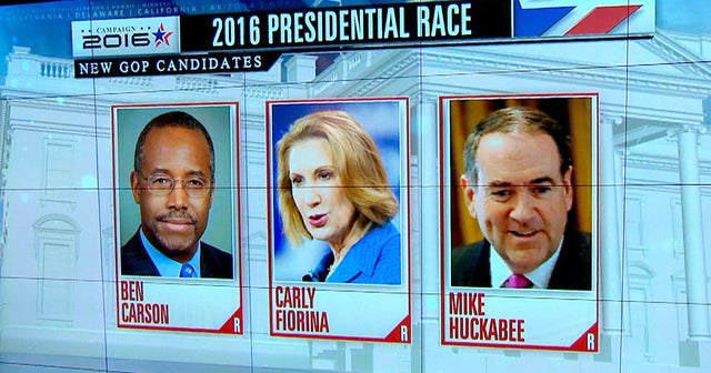 Growing field of GOP candidates in dash to White House - CBS News