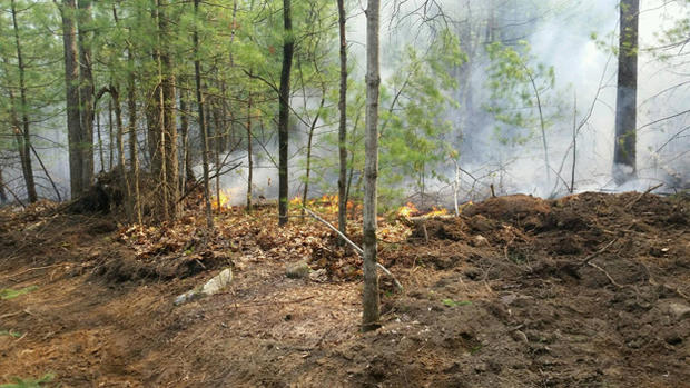 Forest Fire Near Ulster County 